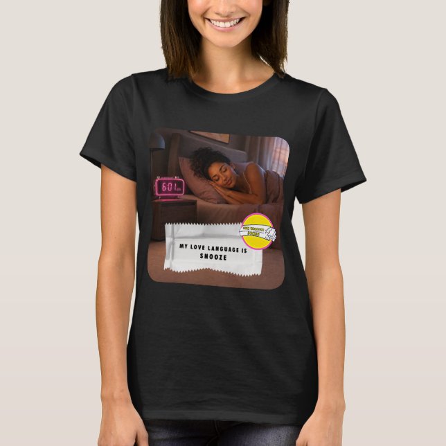 Gum Wrapper Jokes Love Language TShirt (Front)
