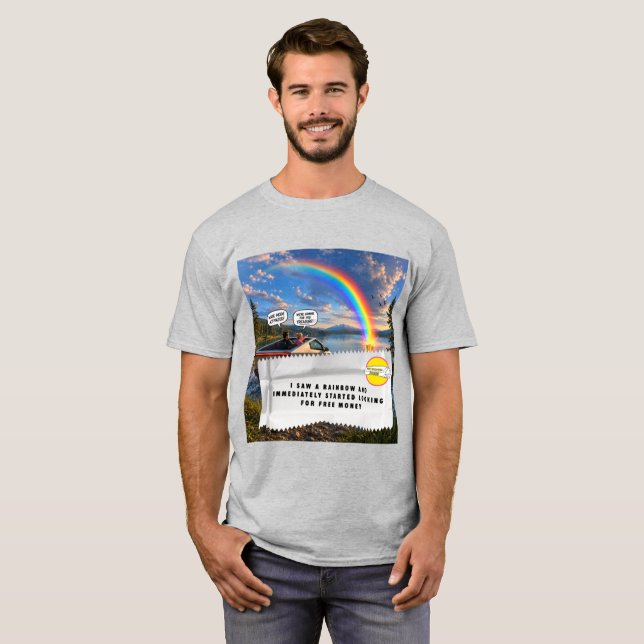 Gum Wrapper Jokes T-Shirt (Front Full)