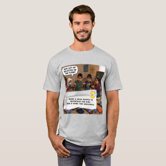 Gum Wrapper Jokes T-Shirt (Front Full)