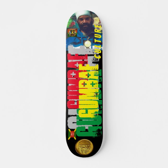 GUMBAE CULTURE 7 3/4" Skateboard Deck (Front)