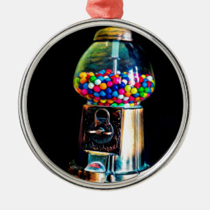 Gumball Machine Metal Tree Decoration