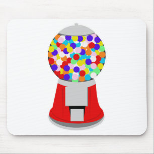 Gumball machine mousepad
