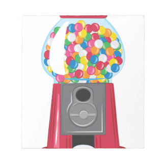 Gumball Machine Notepad