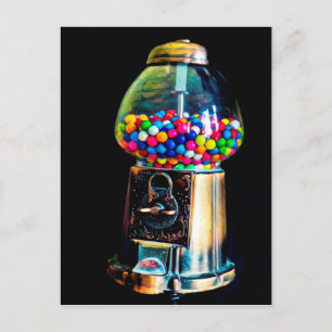 Gumball Machine Postcard