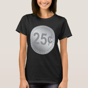 Gumball Machine Quarter Couples Halloween Costume T-Shirt
