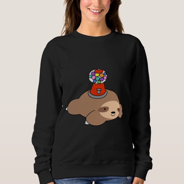 Gumball Machine Sloth Sweatshirt (Front)