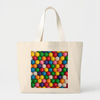 Gumballs Large Tote Bag