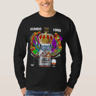 Gumbo King Men Dark View Hints please T-Shirt
