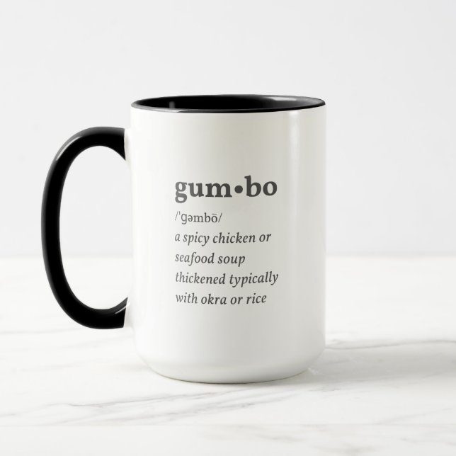 Gumbo Mug (Left)