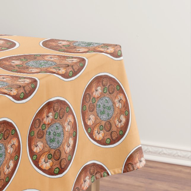 Gumbo Soup Louisiana LA New Orleans NOLA Food Tablecloth (In Situ)