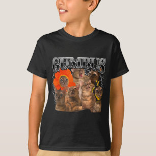 Gumbus Cat Funny Cat Gumbus Cute Animal Kitty Men  T-Shirt