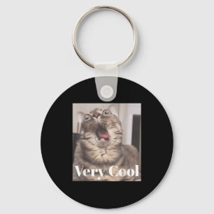 Gumbus Very Cool Funny Cat Meme Animal Lovers Gumb Key Ring