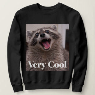 Gumbus Very Cool Raccoon Sweatshirt