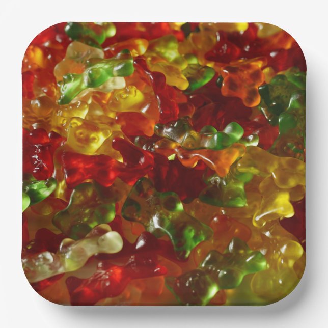 Gummies Paper Plate (Front)
