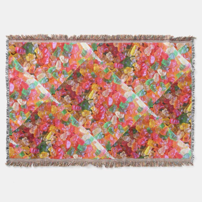 Gummy All Your Lovin' Throw Blanket (Front)