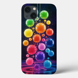 Gummy Balls: Fun rainbow design iPhone 13 Case