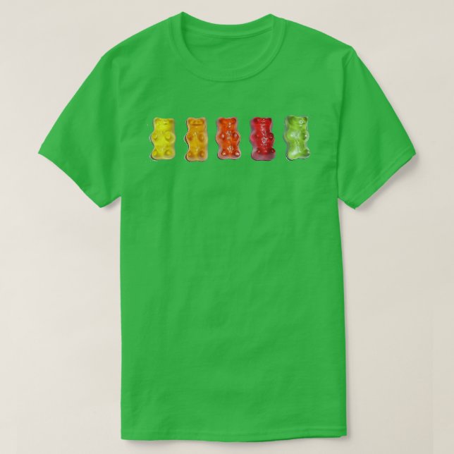 Gummy Bear Candy  T-Shirt (Design Front)