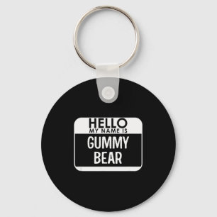 Gummy Bear Costume Funny Easy Last Minute Hallowee Key Ring