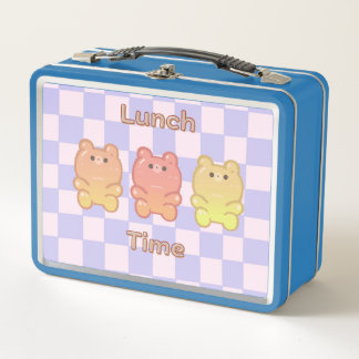Gummy bear lunch box! metal lunch box