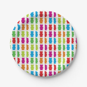 Gummy Bear paper plate