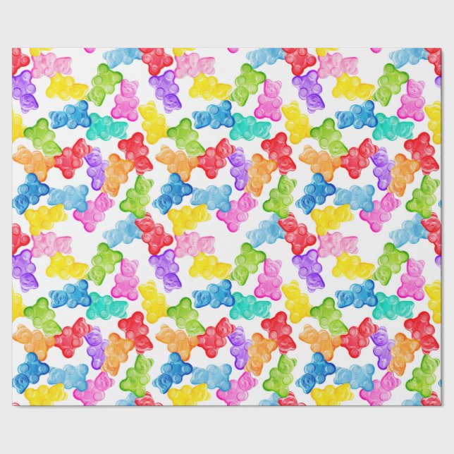 Gummy Bears by LAD Wrapping Paper (Seam)