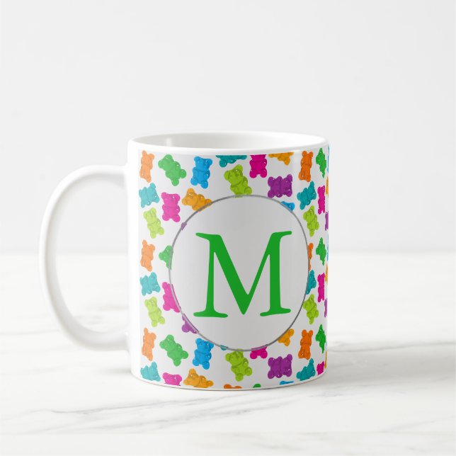 Gummy Bears Pattern Coffee Mug (Left)