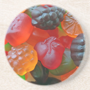 Gummy Fruit Coaster