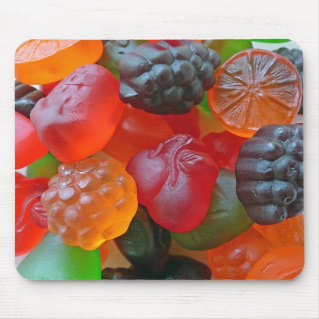Gummy Fruit Mouse Pad (Front)