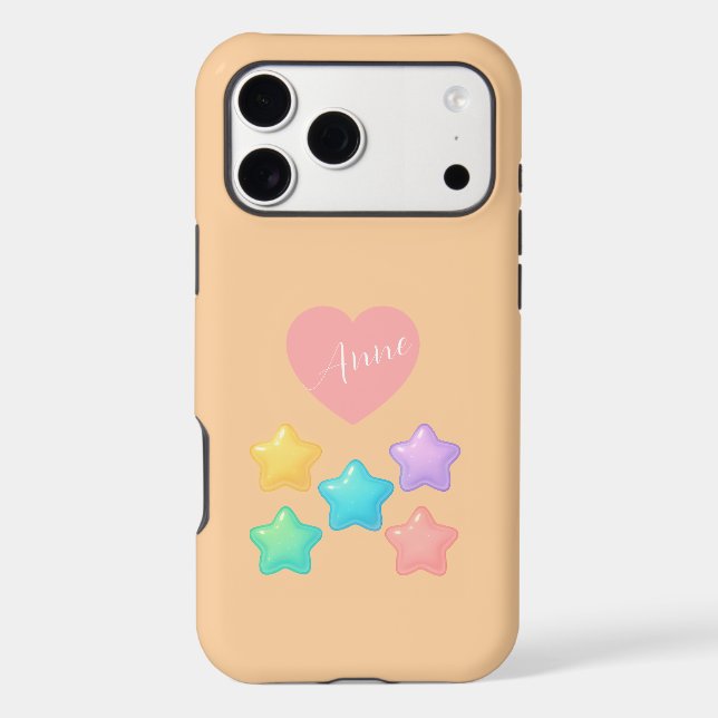Gummy Glow Aesthetic iPhone Case  (Back)