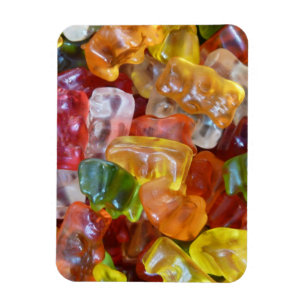 Gummy magnet