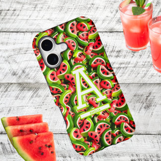 Gummy Watermelon Candy Monogram