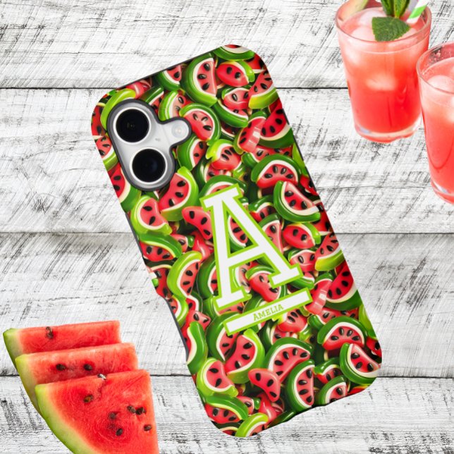 Gummy Watermelon Candy Monogram (Creator Uploaded)