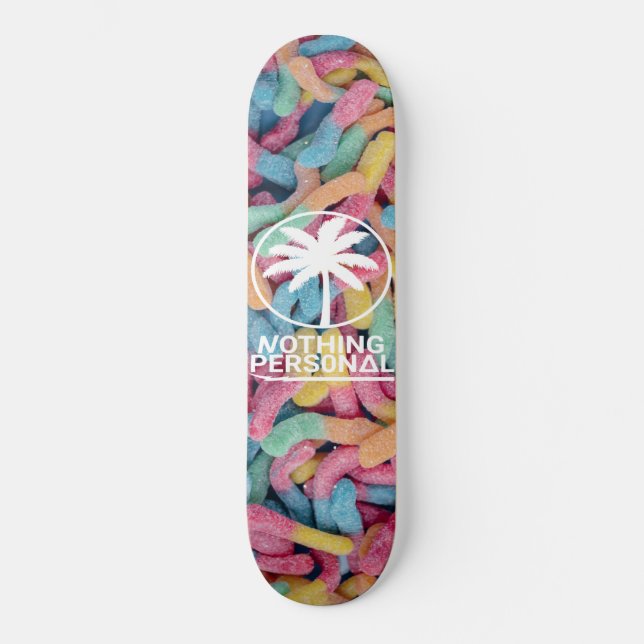 Gummy Worms Skateboard (Front)