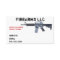Gun Business Card