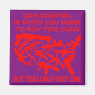 Gun Control Is Only Buying One Gun Instead of 2 # Magnet
