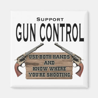 Gun Control Magnet #1