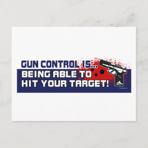 Gun-Control Postcard