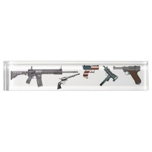 gun display by highsaltire nameplate