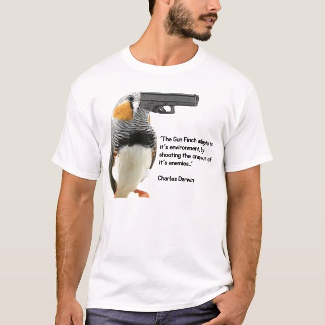 Gun Finch T-Shirt (Front)