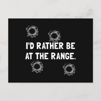 Gun Range Postcard