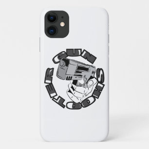 Gun shooter illustration Case-Mate iPhone case