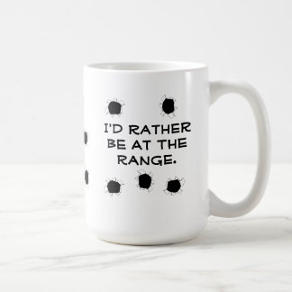 Gun Target Shooting Range Coffee Mug