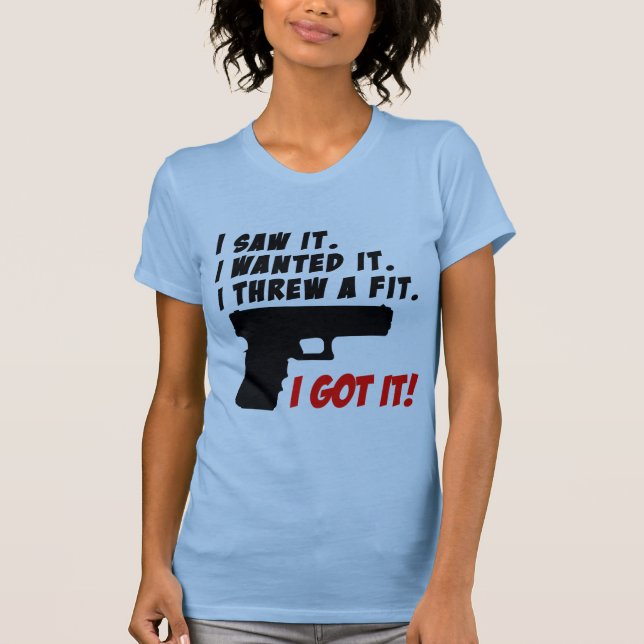 Gun Temper Tantrum T-Shirt (Front)