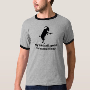 Gun toting Goat shirt