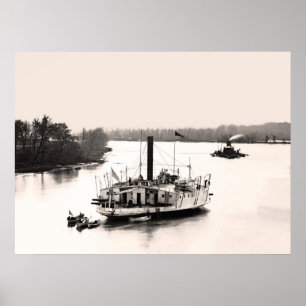 Gunboat and Monitor Poster