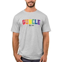 "Guncle - est. date" novelty gift
