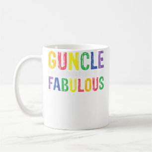 Guncle Like Uncle But Fabulous Funny Definition Sh Coffee Mug