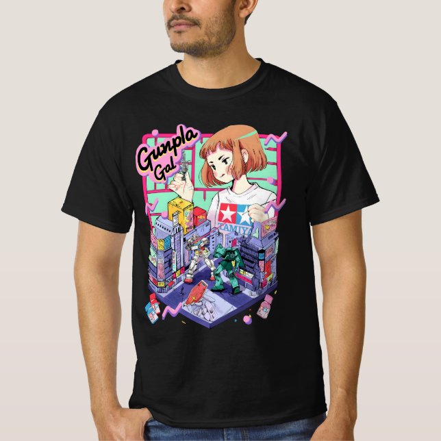 Gundam anime T-Shirt (Front)