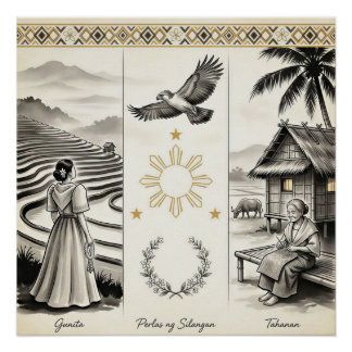 Gunita-Perlas ng Silangan-Tahanan-FilipinoHeritage Poster