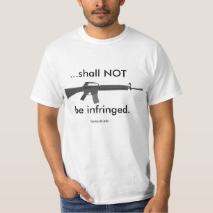 GunLink "...Shall NOT be infringed" AR15 Tee
